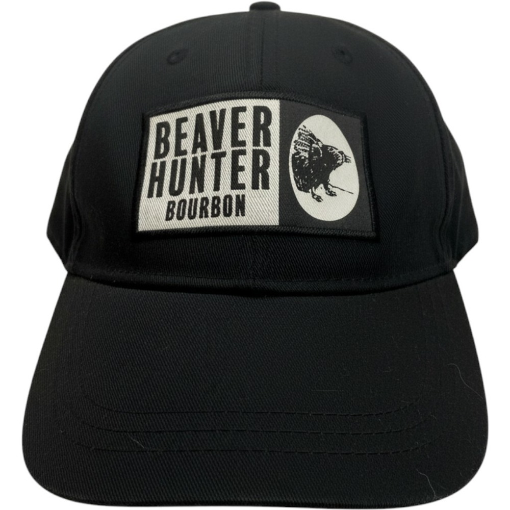 Infinity Beaver Hunter Bourbon Black Snapback Hat OSFM Novelty Patch Cap